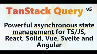 TanStack Query v5: Project Example with React Query Dev Tools