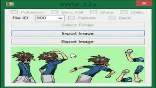Pokémon Gen 5 Battle Sprite Editing tutorial (Quick)