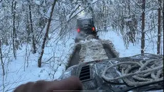 Попали в болото ! Брошенная Тойота в -25 ! Чуть не вмерзли ! Русская зима на УАЗЕ !