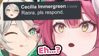 Cecilia Did NOT Hesitate on Being a Menace to Raora