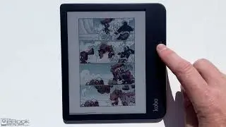 Kobo Libra Colour Outside Reading Test in Sunlight and Shade