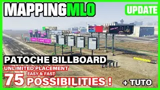 Patoche Billboard Update - More/better props ( + Tuto convert XML to YMAP + Tuto replace texture )
