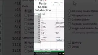 Excel Unknown Paste Special Tricks