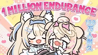 【1 MILLION ENDURANCE｜100万人耐久】the moment our dream comes true, here together with you 🐾✨️ 【FUWAMOCO】