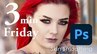 Skin-Smoothing Glamour Photos Using Adobe Photoshop