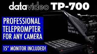 A Teleprompter Kit for Any Camera! 15" Smart Monitor Included.