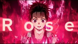 Rose Demon slayer edit Tanjiro (4K 60fps)