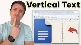 How To Make Text Vertical In Google Docs