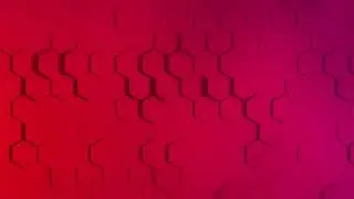 Красные гексы Видеофон,футаж /background,footage red  hexes