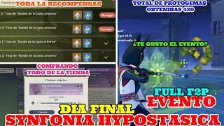 SYNFONIA HYPOSTASICA - FINAL TODA LA RECOMPENSAS Y OBTENIENDO LAS 420 PROTOGEMAS.