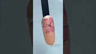 Как акварель доработать гелем #irinaprimo #nailart #aquarelle #ногти #uñas #unghie #nailartideas