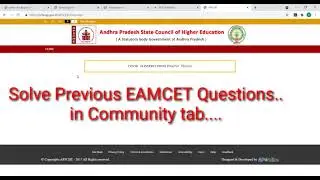 AP EAMCET_2021 (EAPCET_ 2021) website