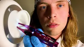 ASMR DEEP EAR CLEANING EXAM ✨ (up close, sensitive, whispering, ear to ear, doctor roleplay)