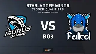 [EN] Isurus vs Falkol | Map 2 – Mirage | Americas Minor SA Closed Qualifier – StarLadder Major 2019