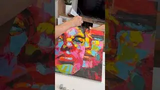 Впервые рисую картину по номерам #картинапономерам