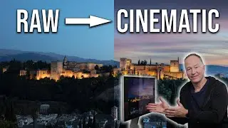 Alhambra at Dusk — RAW to Final Edit Adobe Camera Raw + Photoshop Sky Replacement
