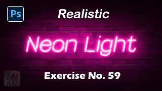 How to create Neon Text Effect in Photoshop - Easy Glow Text Tutorial