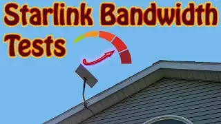 #Starlink Bandwidth Tests and 1 Month Review - What Applications Do and Don't Work Over Starlink?