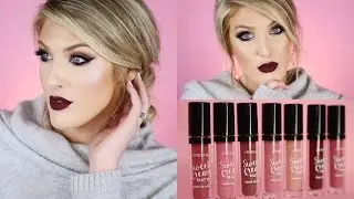 Jordana Sweet Cream Matte Liquid Lipstick Swatches⎮First Impression