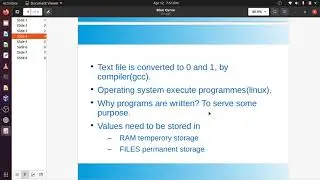 ch1 simple C program Compilation Execution in C