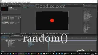 Выражения  Метод random  After Effects Часть 1