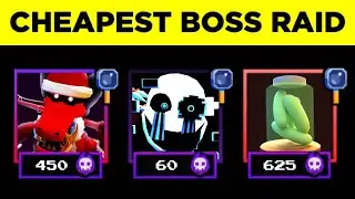 I Built The CHEAPEST BOSS RAID TEAM In Five Nights TD..