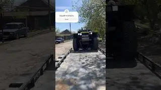 Самодельный квадрик ну как вам ??? Загоняем на прицеп