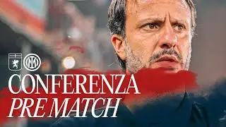 GENOA - INTER | Conferenza prepartita | SERIE A ENILIVE 2024/25
