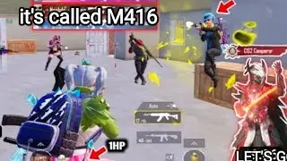 HOW TO USE M416 FOR 1 VS 3.🤩OMG 1 VS 3 CLUTCH, pubg mobile gameplay, BGMI