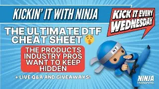The ULTIMATE DTF Cheat Sheet: Products The Industry Pros Want To Keep Hidden 🤫