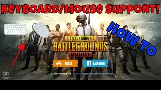 HOW TO SETUP KEYBOARD/MOUSE PUBG MOBILE!