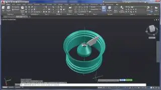 How to use Polar Array in AutoCAD 2017: Example 2 | AutoCAD