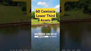 Camtasia 60 Assets Bundle - Camtasia Template 