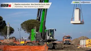 All-rounder in pipeline construction - SENNEBOGEN 683 E