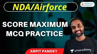 Udaan Batch: SCORE MAXIMUM MCQ Practice | Maths | Target NDA/Airforce 2021 | Arpit Pandey