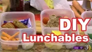 DIY - How to pack your own healthy Lunchable style lunches