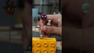 making tiny Pokemon with polymer clay.  #dioramabuilder #halloween #pokemon