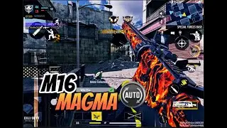 CODM: NEW M16 MAGMA Skin + AUTO Wild Fire & ATTACHMENTS REVEAL