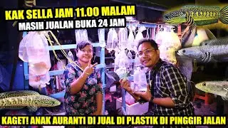 AMAZED ! THERE IS A GIRL SELLING AURANTI CHANNA ON A ROADSIDE OPEN 24 HOURS IN SURABAYA