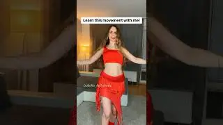 Learn a crazy belly dance move ‼️#bellydance #dancechallenge #dancetutorial #dance