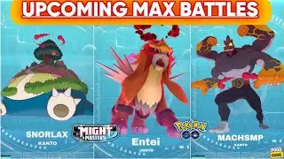 Upcoming Max Battles in Pokémon Go | Upcoming Dynamax And Gigantamax Pokémons in Pokémon Go