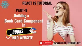 #77 | Part 8 | 📚 Building Book Card Component with React Bootstrap | Book Info Website in React JS