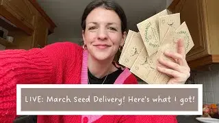 🌱 Organic Seed Delivery: What I Got!