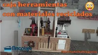 Cómo hacer CAJA de HERRAMIENTAS casera. 