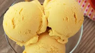 How To Make Mango Ice Cream Without An Ice Cream Machine.(Only 3 Ingredients)