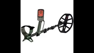 Minelab X Terra Pro - Тест на денарик. Прикопав в землю на штик лопати.