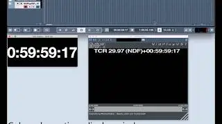 How to set up Cubase to sync video SMPTE timecode using VidPlayVST