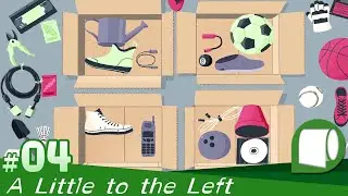 #04【 A Little to the Left 】ネコに邪魔されるパズルゲーム