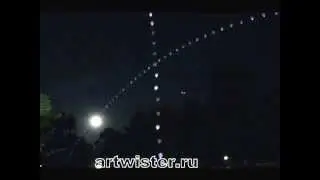 Светящиеся шары. Цепочки светящихся шаров на праздниках