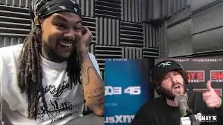 Lil Dicky - Freestyle on Sway in the Morning (He knocked the socks off the beat!)